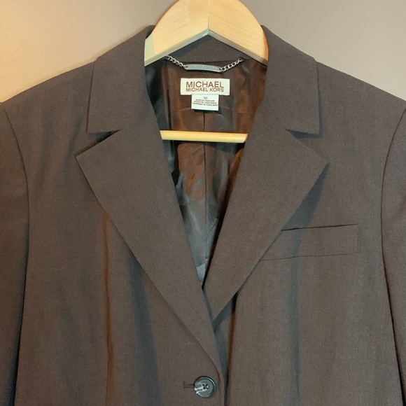 Michael Kors Brown Blazer - Picture 6 of 13